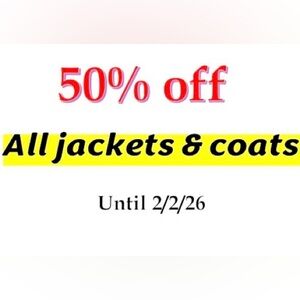 50% off the COAT & JACKETS in my closet UNDER under $100 (until 2/2/26)